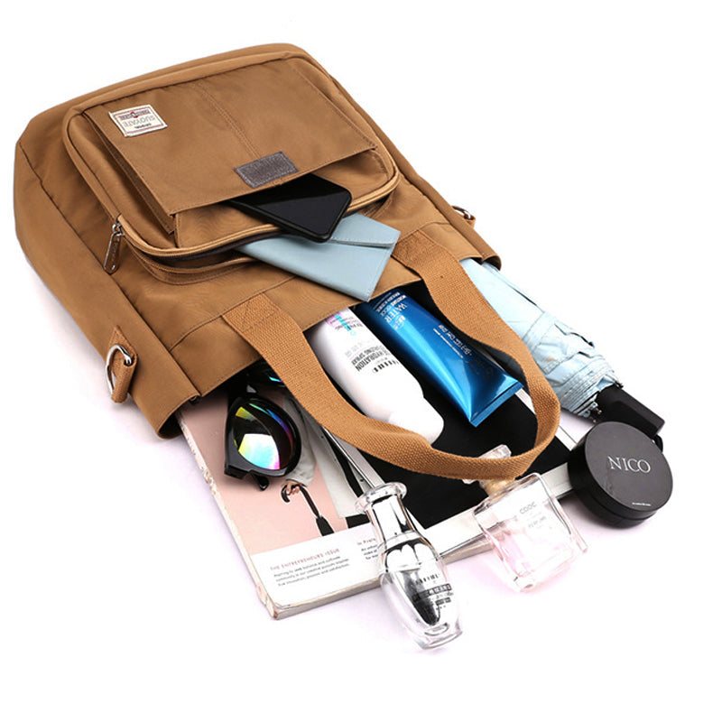 Large Capacity Multi-Compartment Women's Everyday Crossbody Messenger Handbag