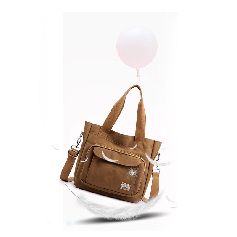 Large Capacity Multi-Compartment Women's Everyday Crossbody Messenger Handbag