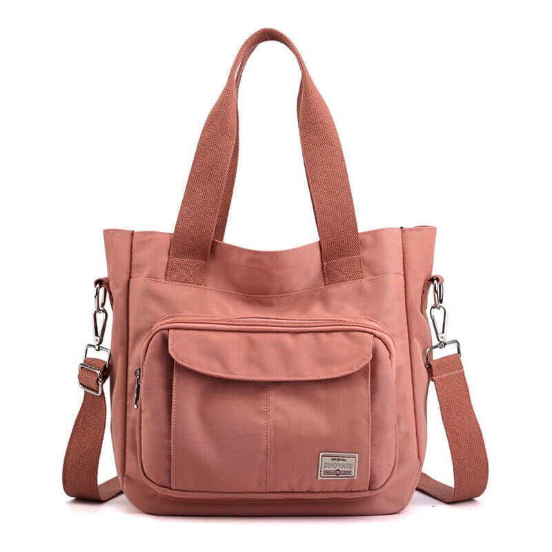 Large Capacity Multi-Compartment Women's Everyday Crossbody Messenger Handbag