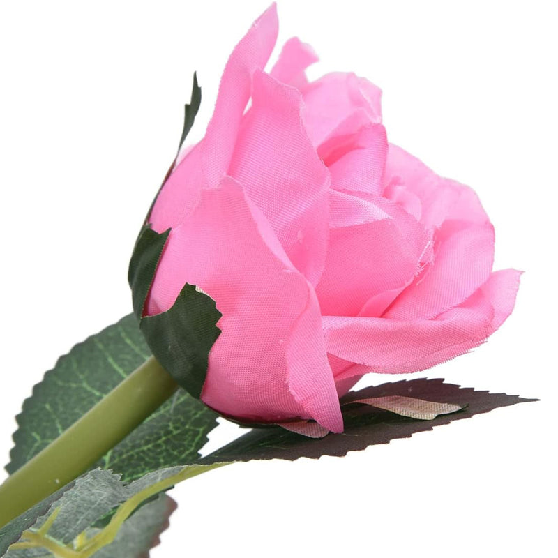 75cm Long Stemmed Garden Rose Decorative Outdoor Garden Flower Light- Solar Powered