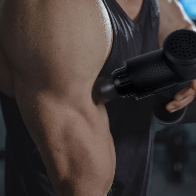 LCD Display Deep Muscle Handheld Massage Gun in AU Plug