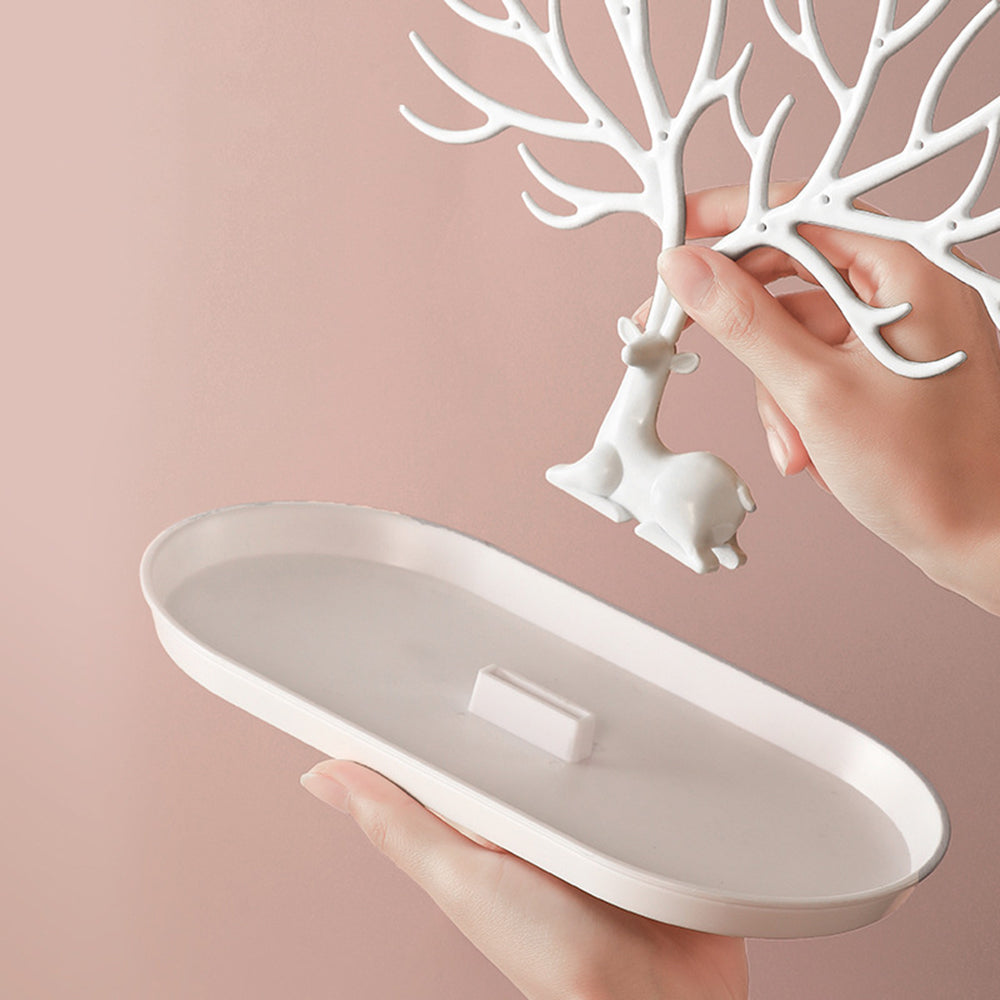 Antlers Tree Tower Jewelry Display Stand for Ring Earrings Necklace Bracelet