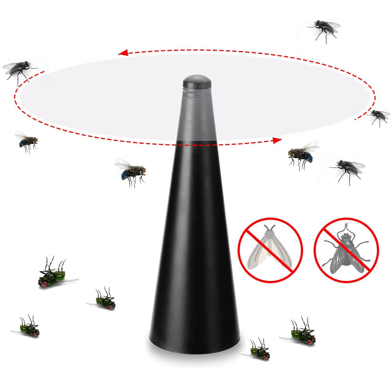 Automatic Fly Trap Repellent Fan - Battery Operated