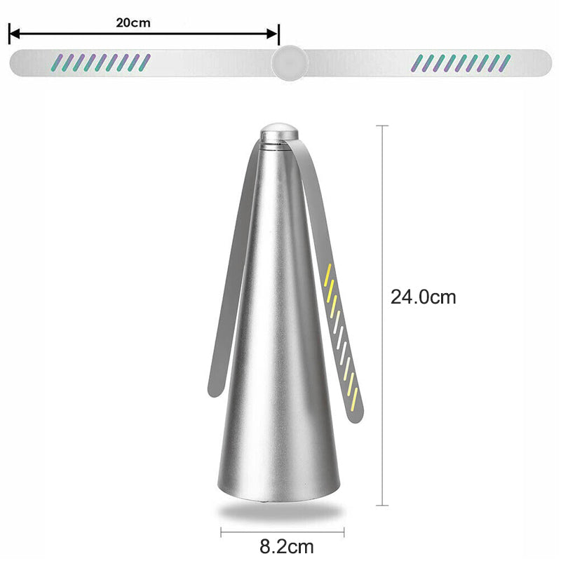Automatic Fly Trap Repellent Fan - Battery Operated