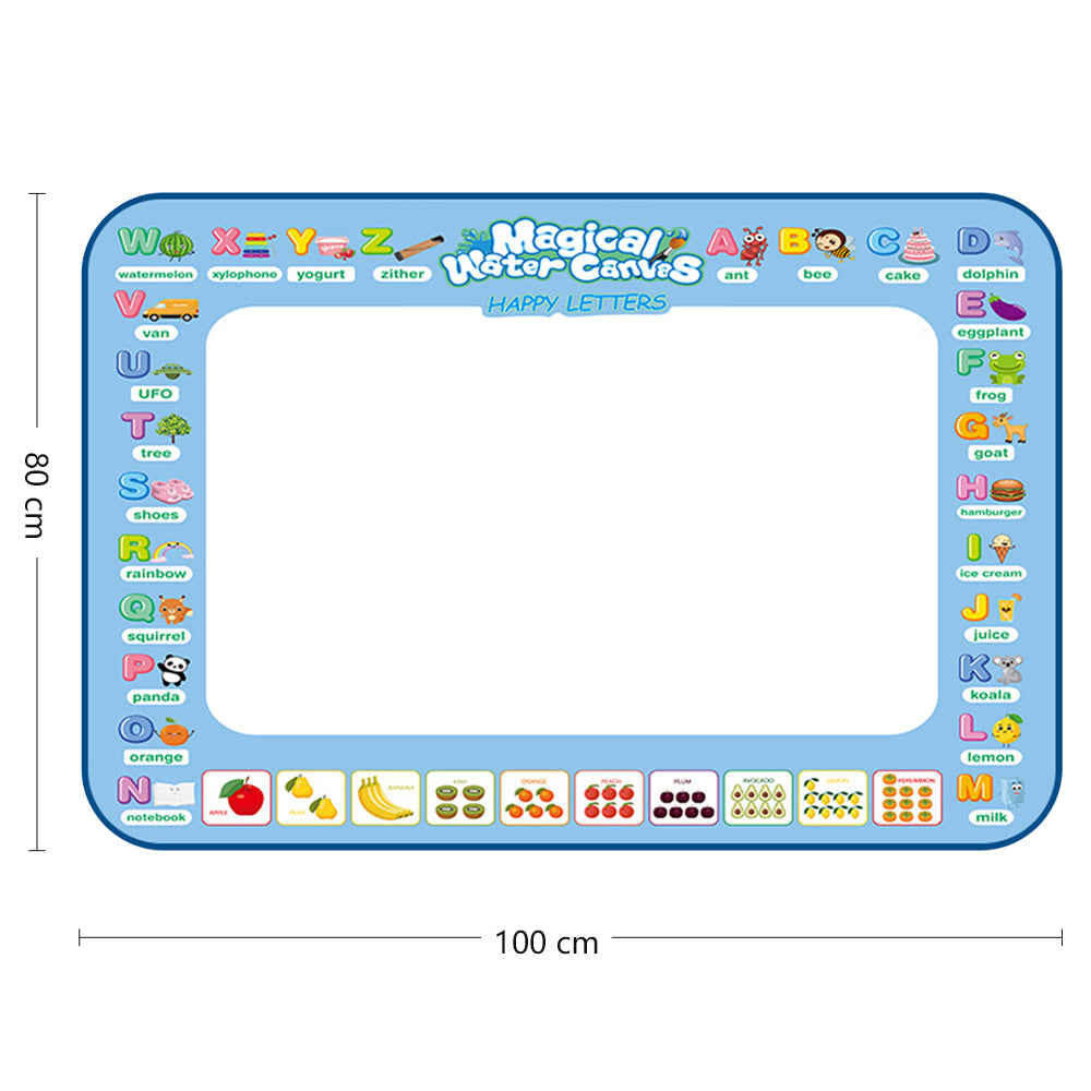 Reusable Mess Free Aqua Magic Doodle Mat Educational Toy for Kids