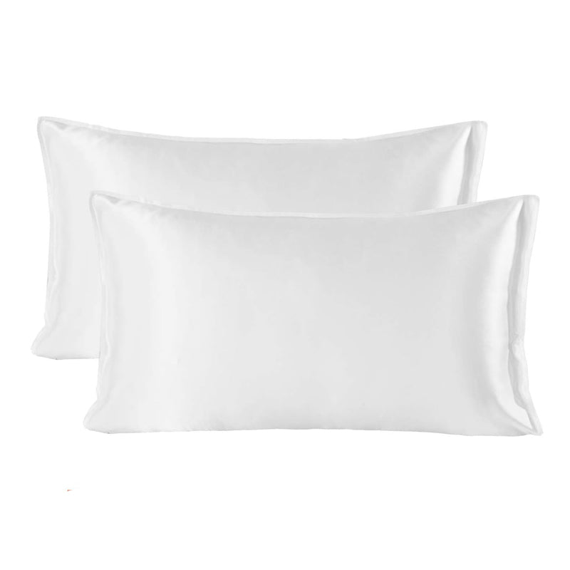 Luxury Satin Silk Pillow Case - 2 pcs