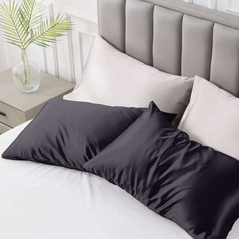 Luxury Satin Silk Pillow Case - 2 pcs