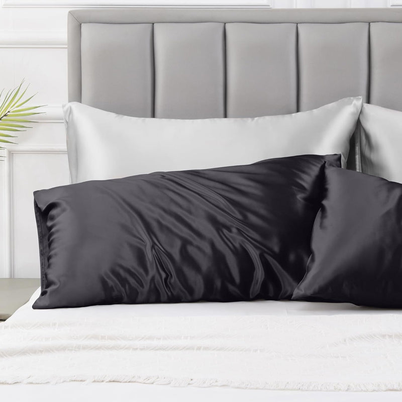 Luxury Satin Silk Pillow Case - 2 pcs