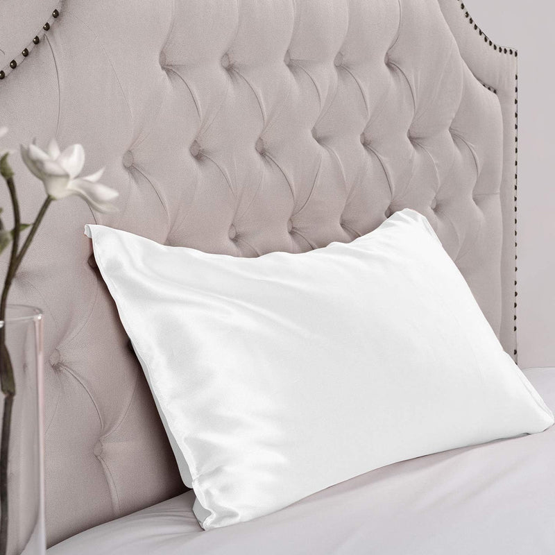 Luxury Satin Silk Pillow Case - 2 pcs