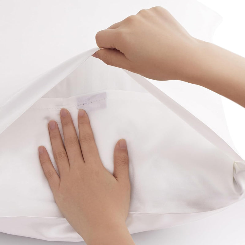 Luxury Satin Silk Pillow Case - 2 pcs