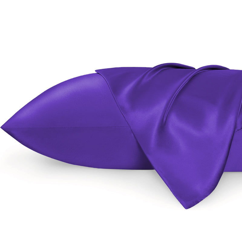 Luxury Satin Silk Pillow Case - 2 pcs