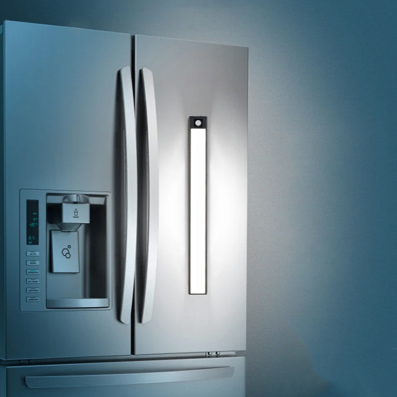 Super Slim LED Motion Sensor Under Closet Cabinet Magnetic Lamp - USB Charging