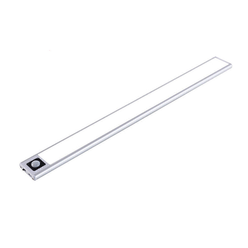 Super Slim LED Motion Sensor Under Closet Cabinet Magnetic Lamp - USB Charging