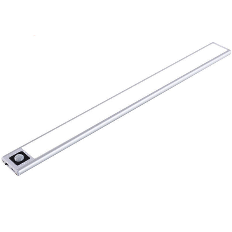 Super Slim LED Motion Sensor Under Closet Cabinet Magnetic Lamp - USB Charging