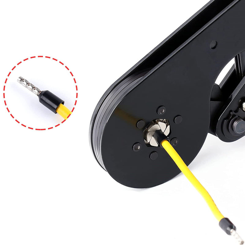 1200 Ferrule Wire End Terminal Ratchet Crimping Plier Kit
