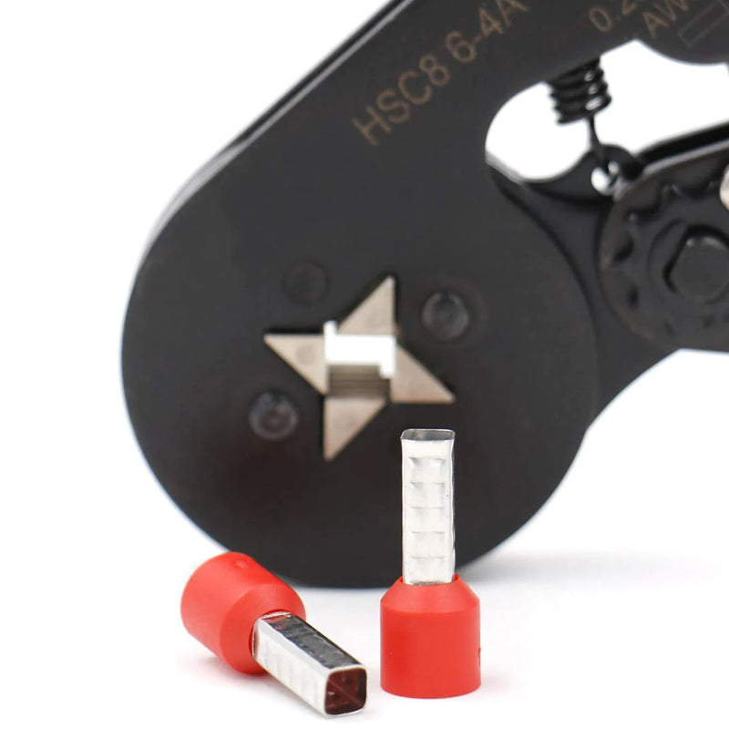 1200 Ferrule Wire End Terminal Ratchet Crimping Plier Kit