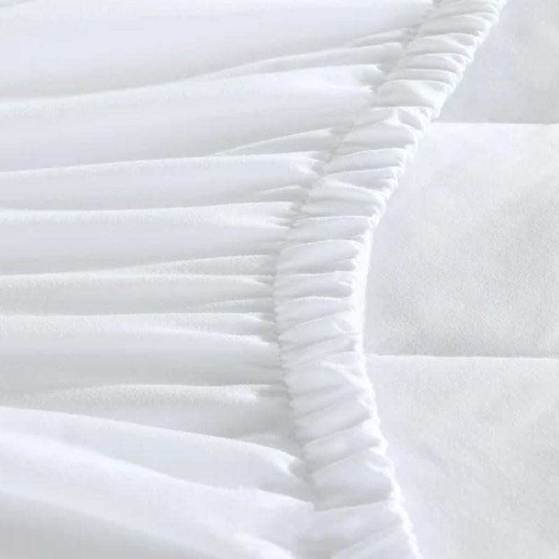 4 Layer Quilted Cotton Waterproof Mattress Protector and Breathable Bed Cover