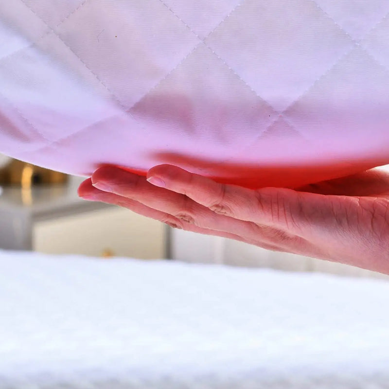 4 Layer Quilted Cotton Waterproof Mattress Protector and Breathable Bed Cover