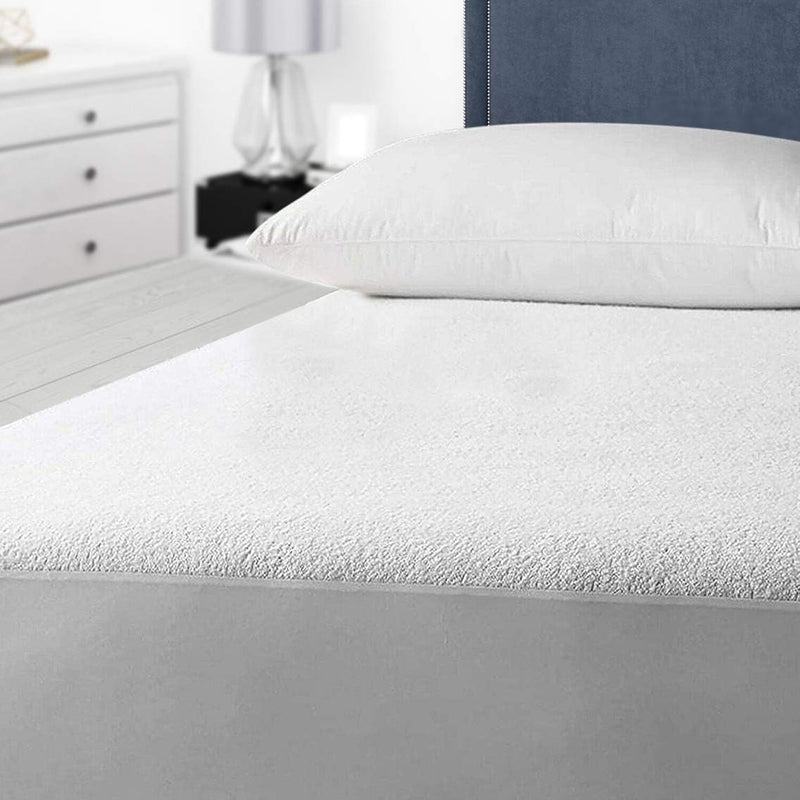 Fully Fitted Non-Woven Cotton Waterproof Mattress Protector Breathable Bed Cover