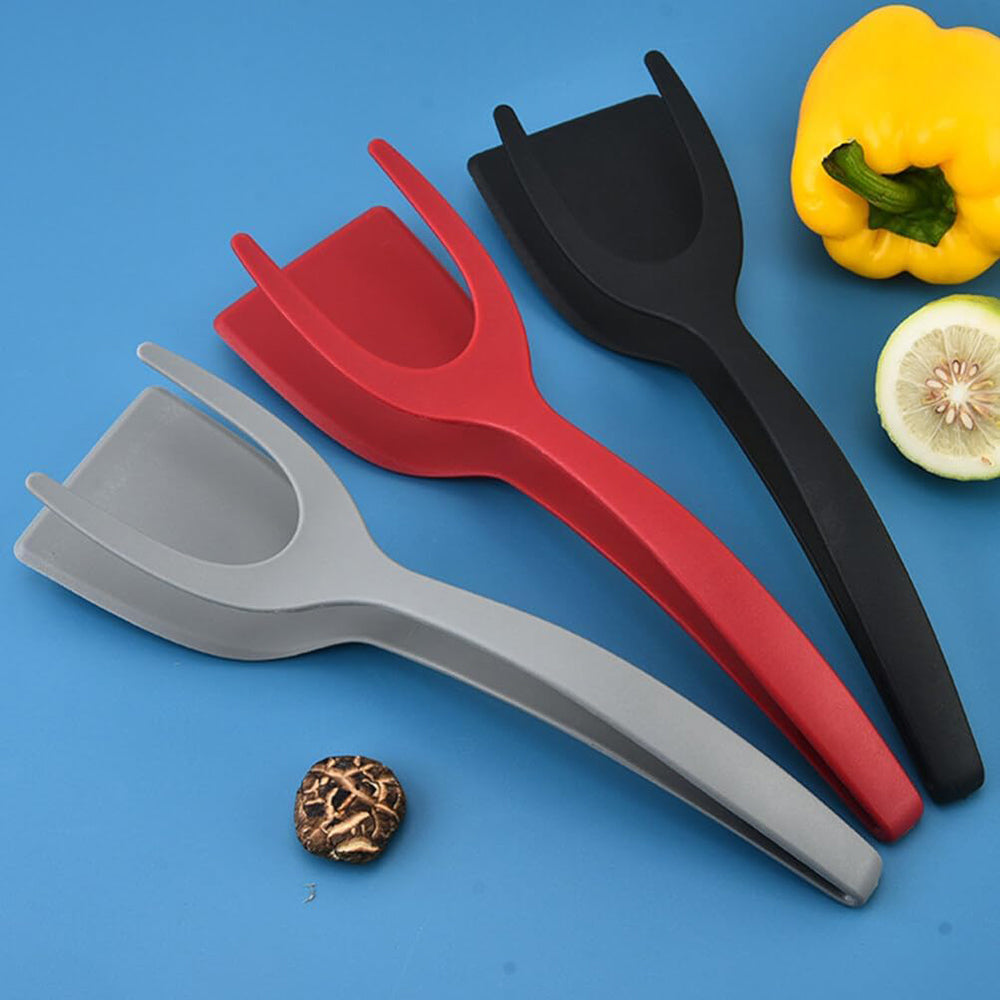 Nylon Heat Resistant Spatula Flipper Tong for Cooking