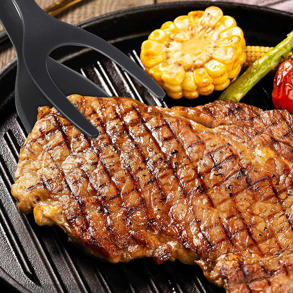 Nylon Heat Resistant Spatula Flipper Tong for Cooking