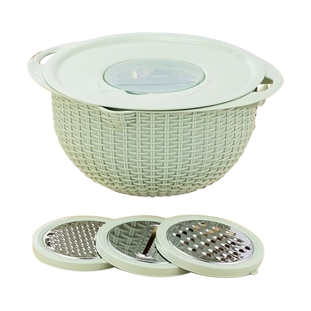 4-in-1 Stainless Steel Colander Set Versatile Kitchen Strainer