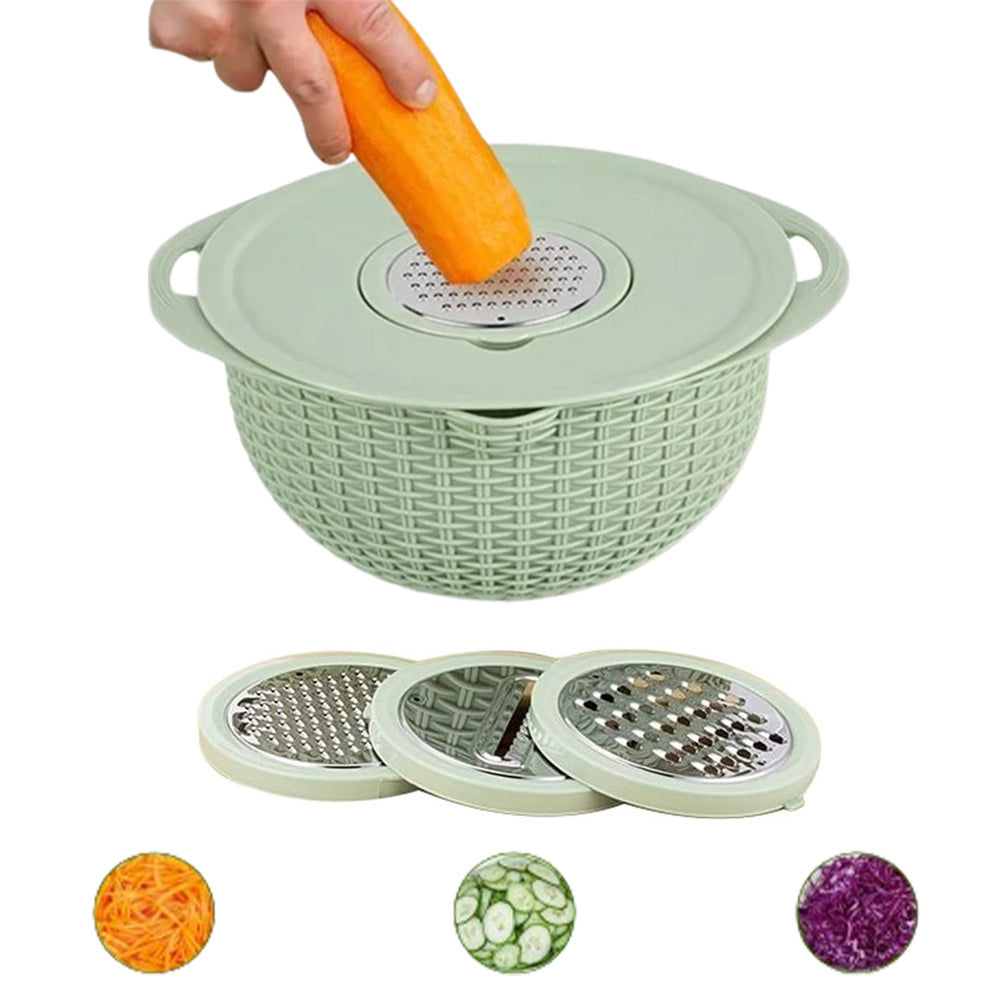4-in-1 Stainless Steel Colander Set Versatile Kitchen Strainer