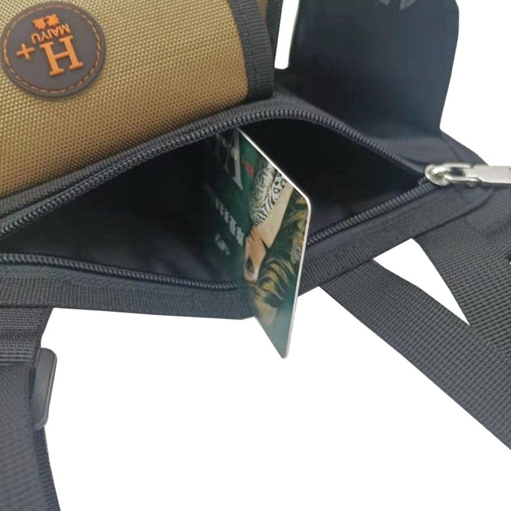 Waterproof Camping Wear Resistant Chest Crossbody Sling Shoulder Bags With Water Bottle Holder
