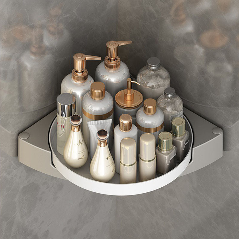360° Rotate Shower Caddy Corner Lazy Susan Organizer Turntable