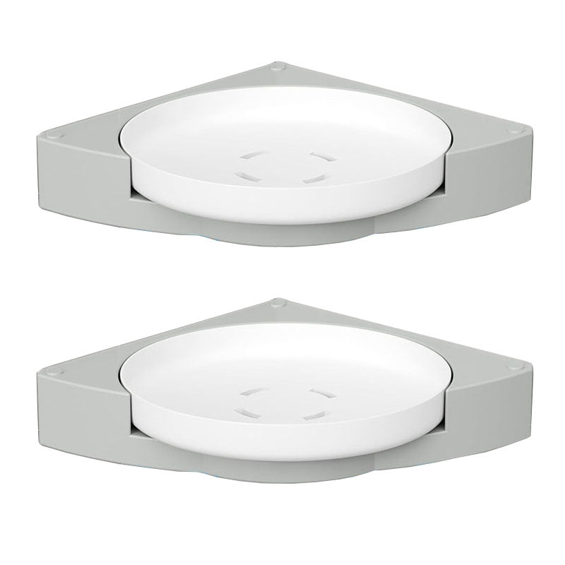 360° Rotate Shower Caddy Corner Lazy Susan Organizer Turntable