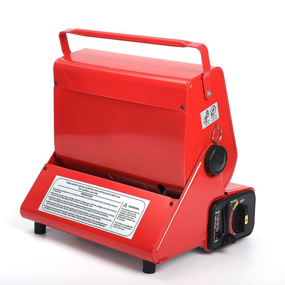Portable 2-in-1 Camping Space Heater with Handle for Camping and Fishing