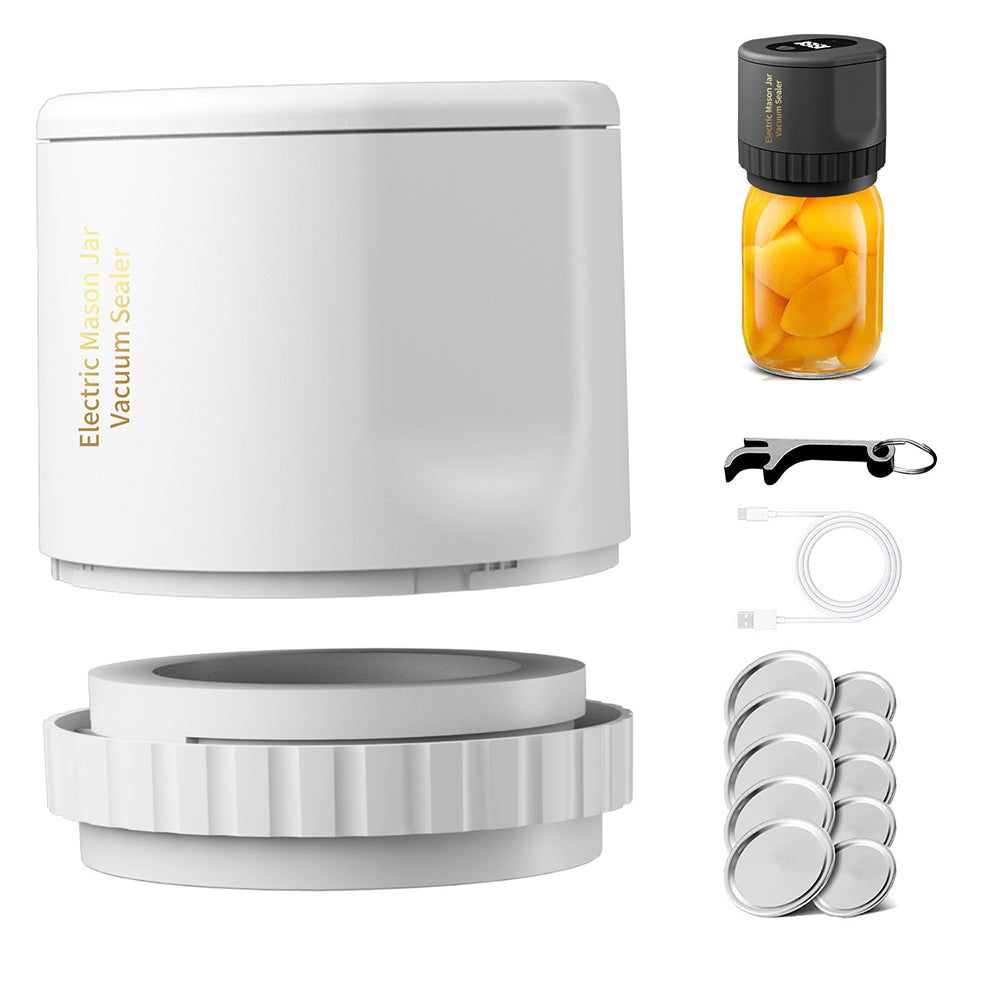 Electric Mason Jar Vacuum Sealer for Food Storage