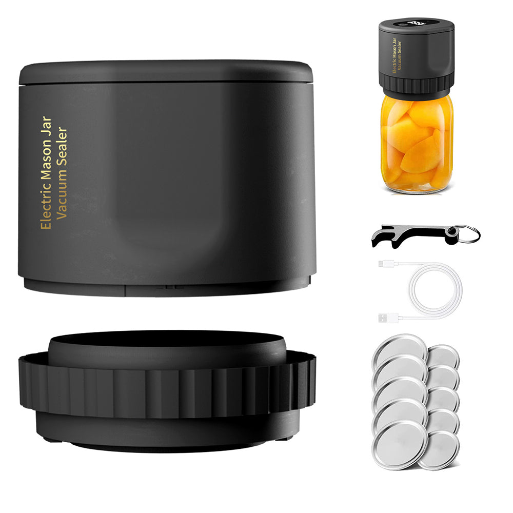 Electric Mason Jar Vacuum Sealer for Food Storage