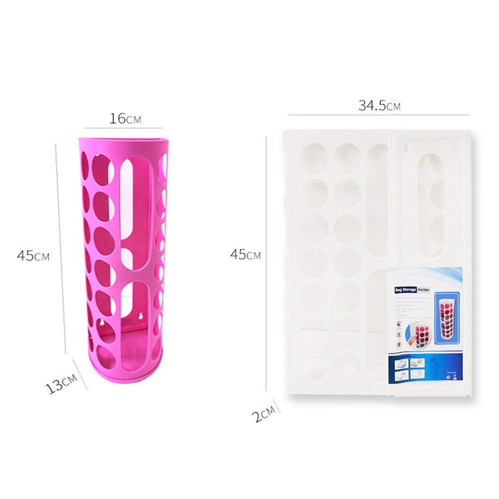 Handy Laundry Grocery Bag Storage Holder