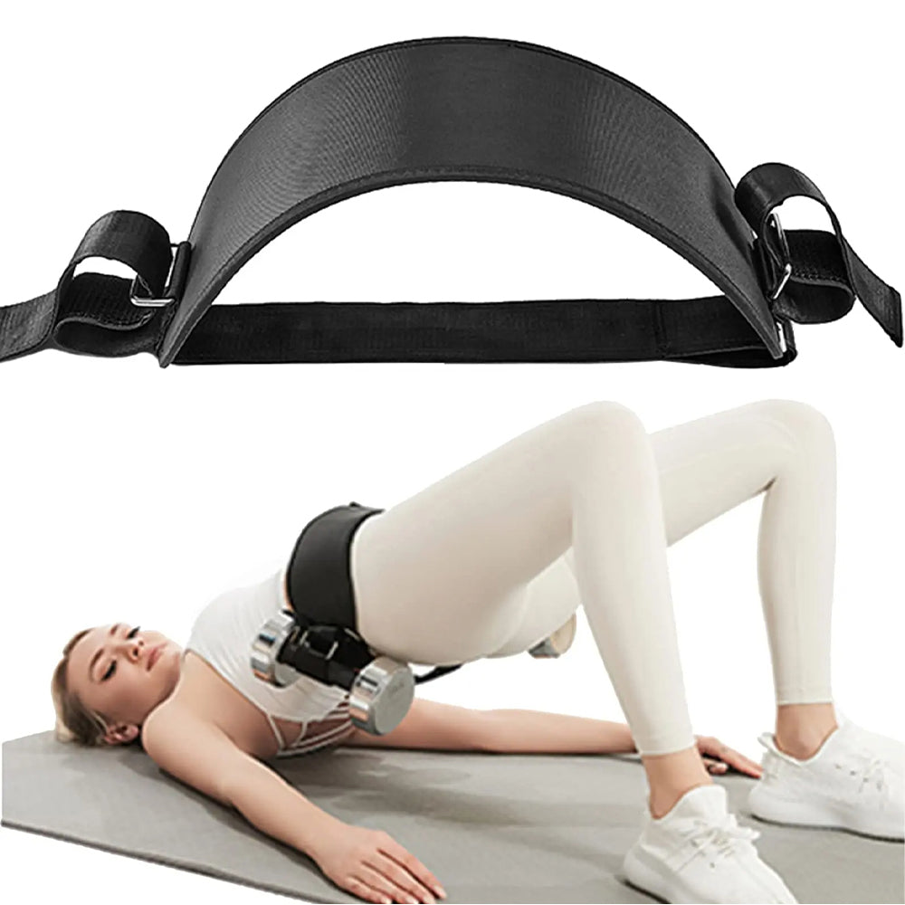 Squats Lunges Bridges Dips Training Hip Thrust Belt Glute - Home Gym Equipment