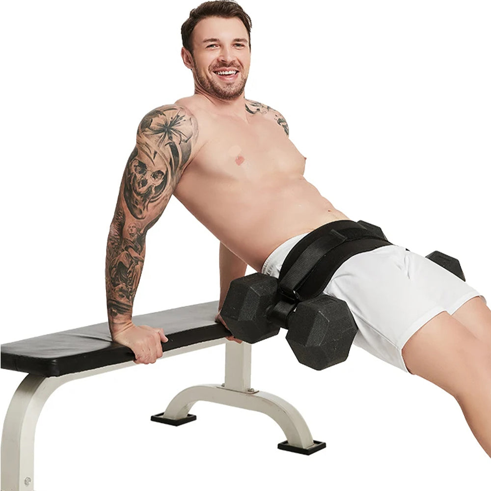 Squats Lunges Bridges Dips Training Hip Thrust Belt Glute - Home Gym Equipment