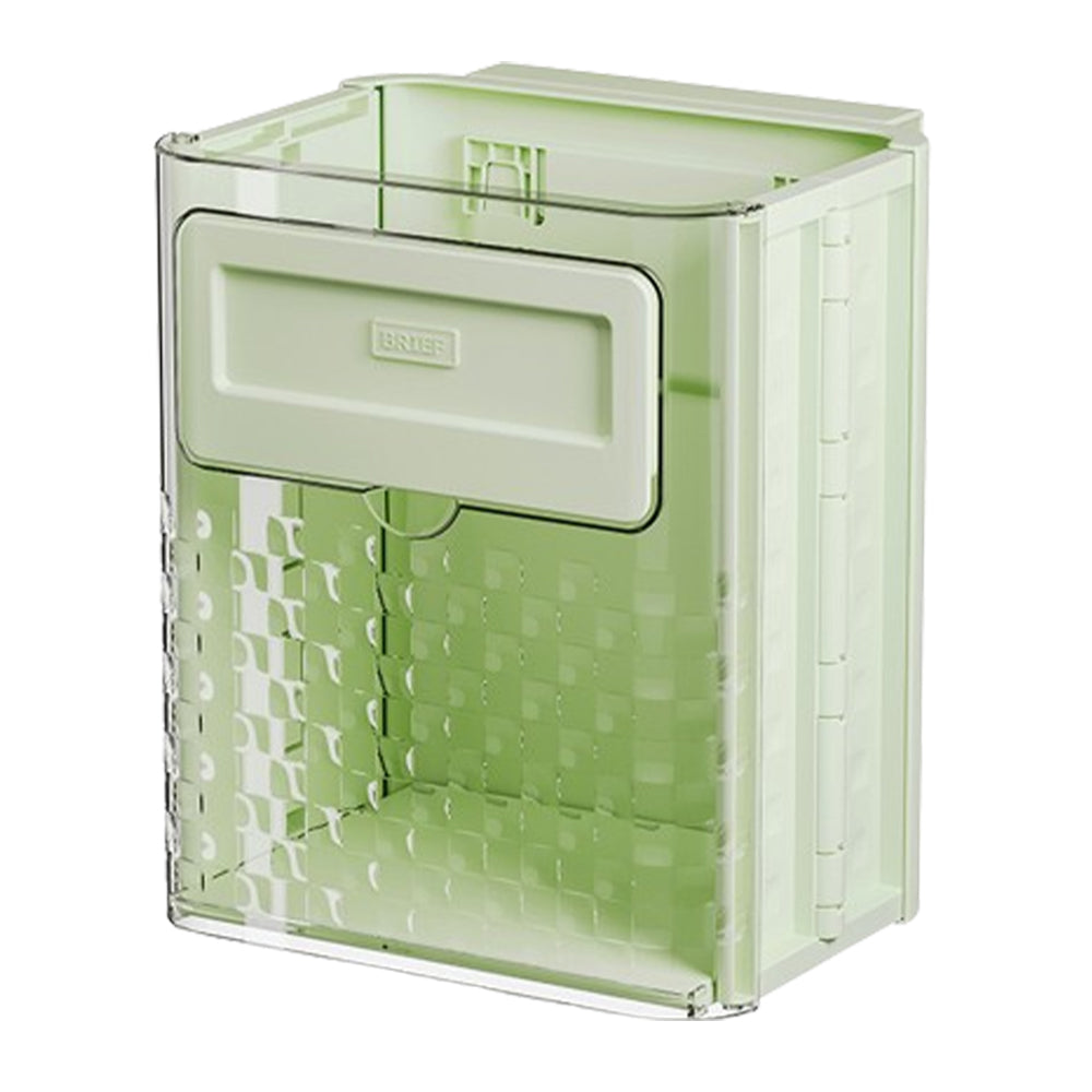 Space-Saving Hanging Collapsible Trash Can for Kitchen