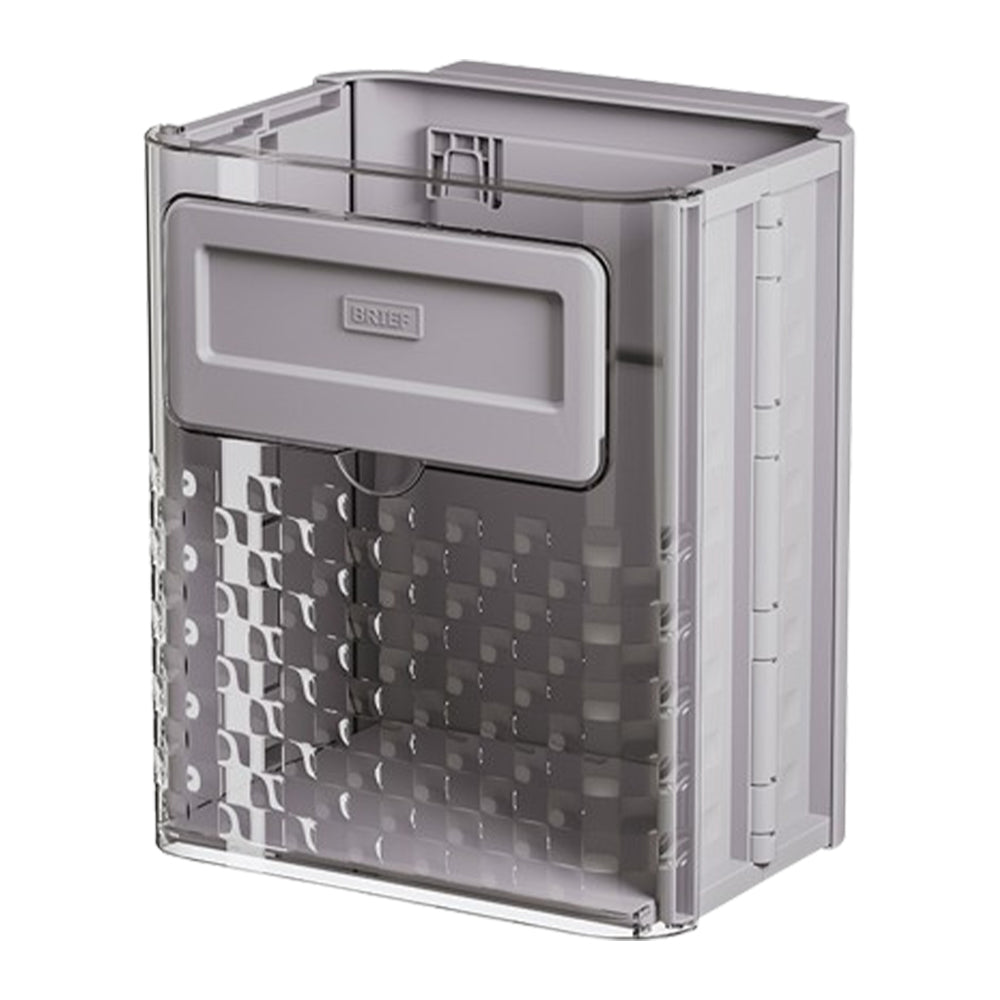 Space-Saving Hanging Collapsible Trash Can for Kitchen