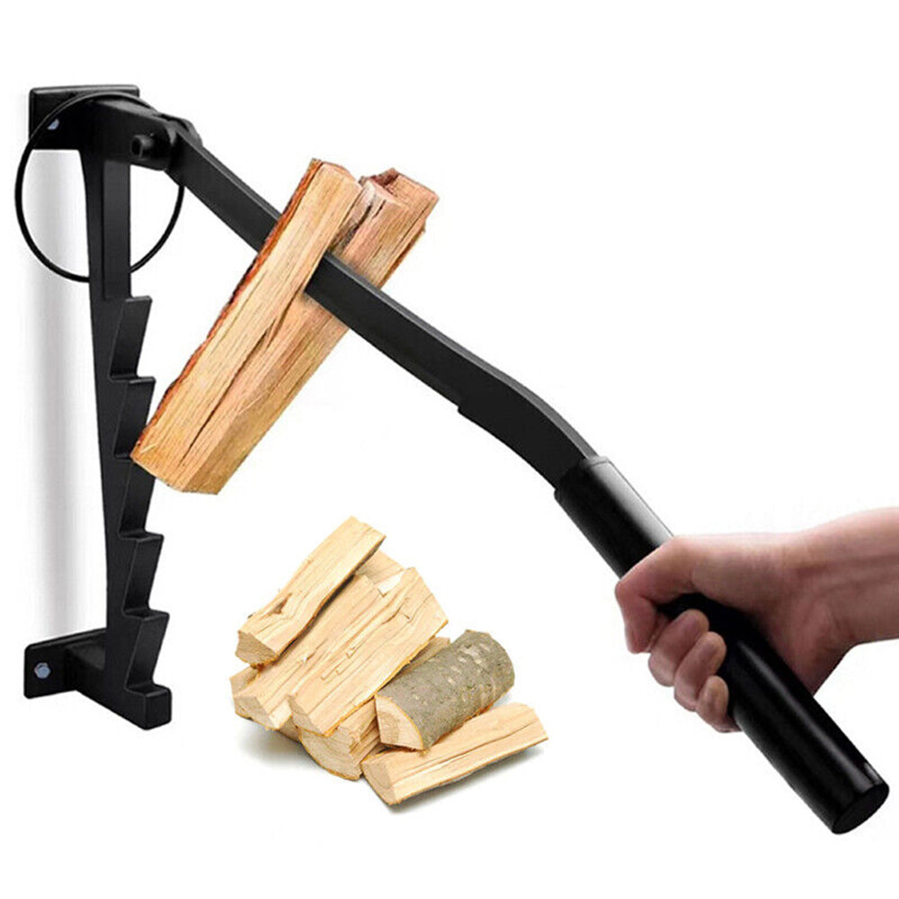 Wall Mounted High Carbon Steel Manual Fire Wood Cutter