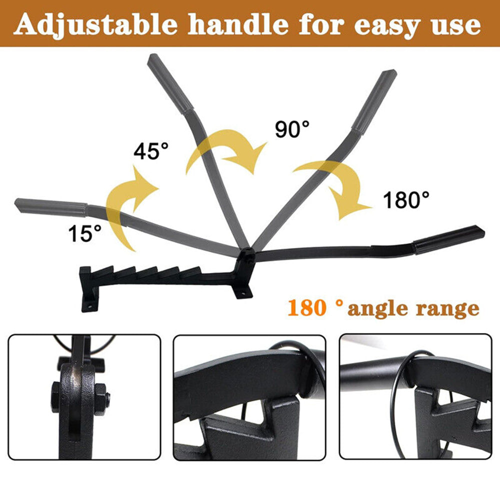 Wall Mounted High Carbon Steel Manual Fire Wood Cutter