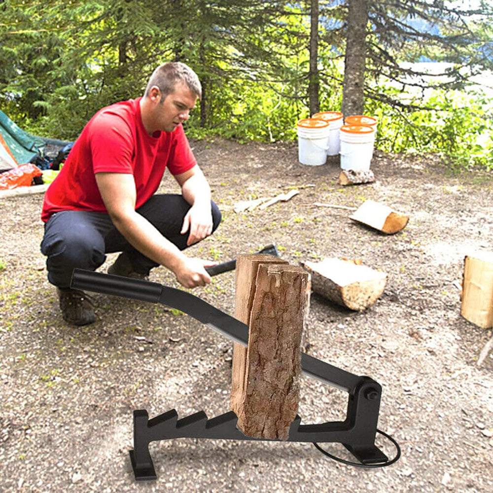 Wall Mounted High Carbon Steel Manual Fire Wood Cutter
