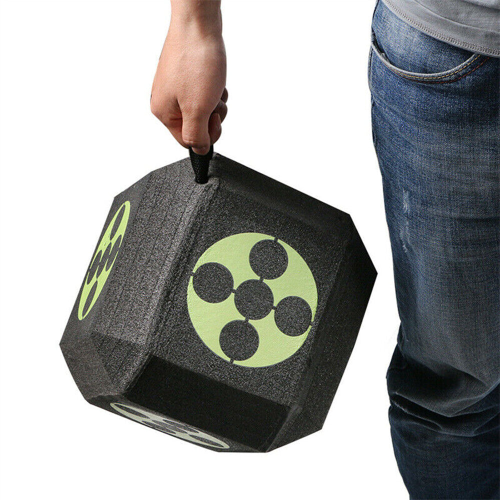 Archery Polyhedral 3D High Density Self Healing Foam Cube Training Tools