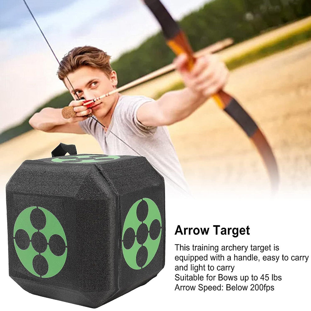 Archery Polyhedral 3D High Density Self Healing Foam Cube Training Tools
