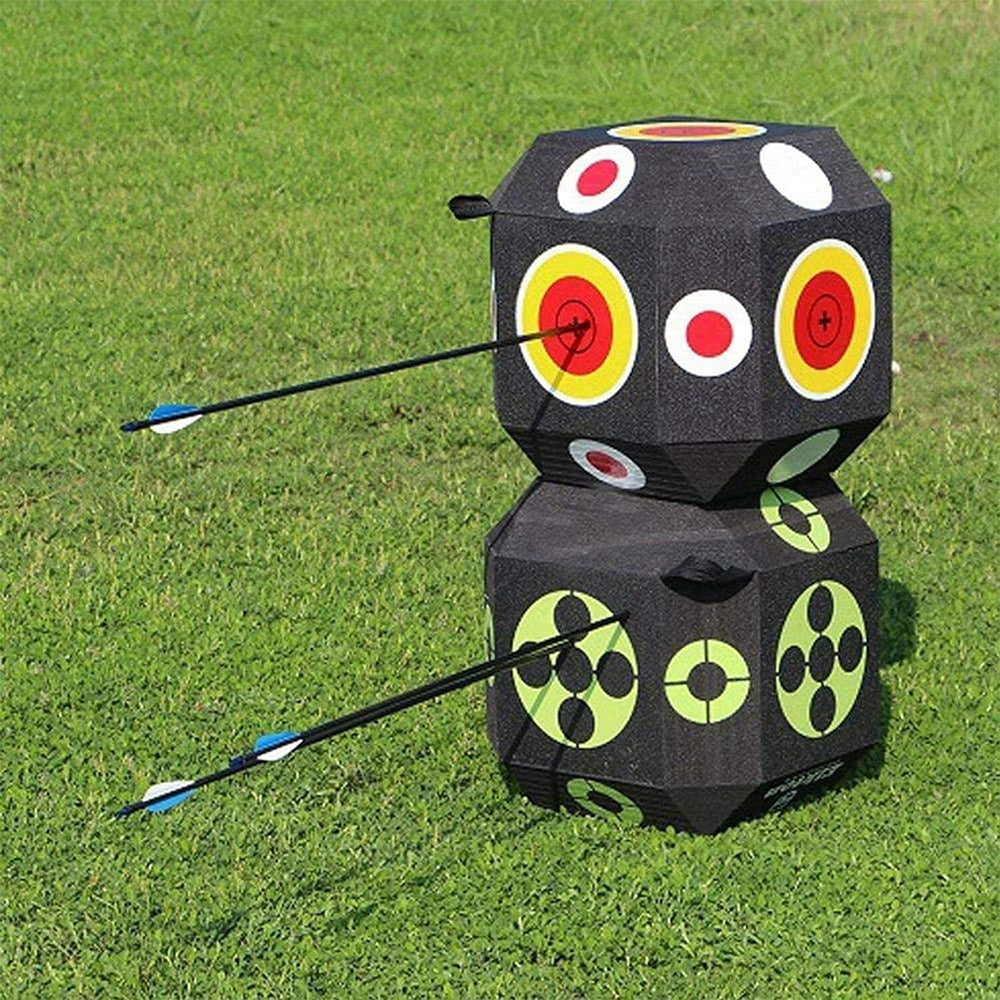 Archery Polyhedral 3D High Density Self Healing Foam Cube Training Tools