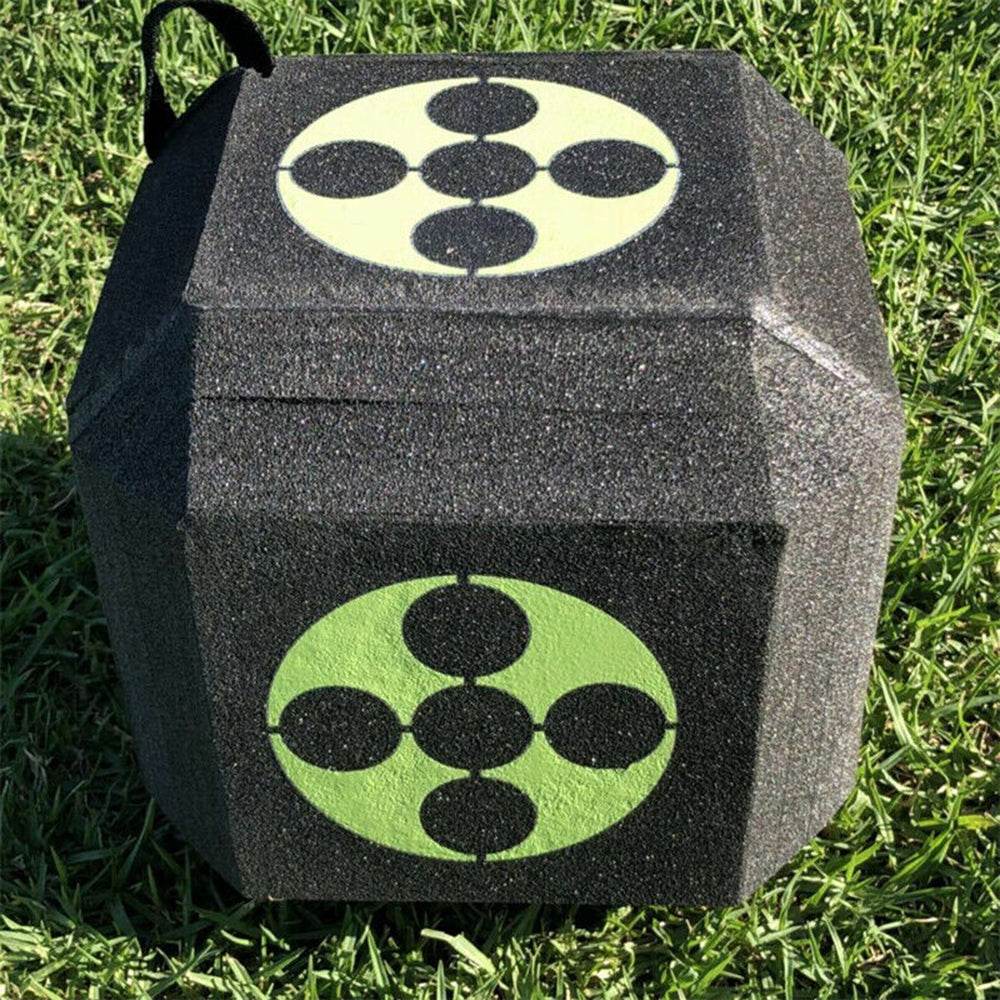 Archery Polyhedral 3D High Density Self Healing Foam Cube Training Tools
