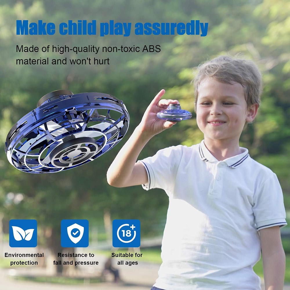 Boomerang Fly Nebula Spinner Soaring Hover UFO Mini Drone - Available in 3 Colors