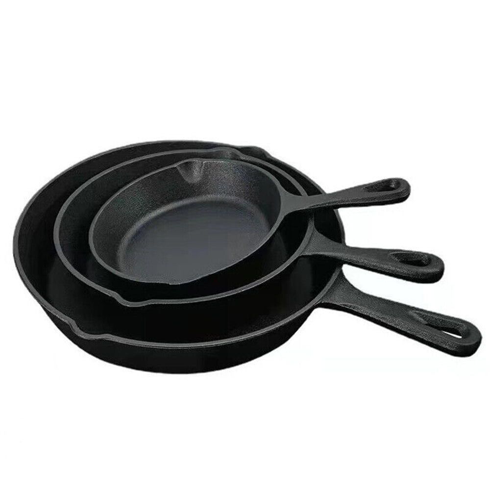 3 Piece Set Kitchen Cookware Fried Egg Pan
