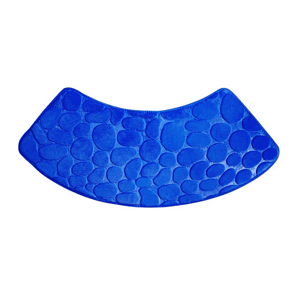 Quick Dry Water Absorbent Shower Carpet with Cobblestone Pattern