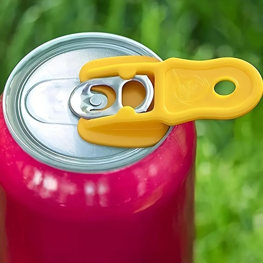 6pcs Dustproof And Insect Proof Simple Handheld Can Opener For Beer And Soda