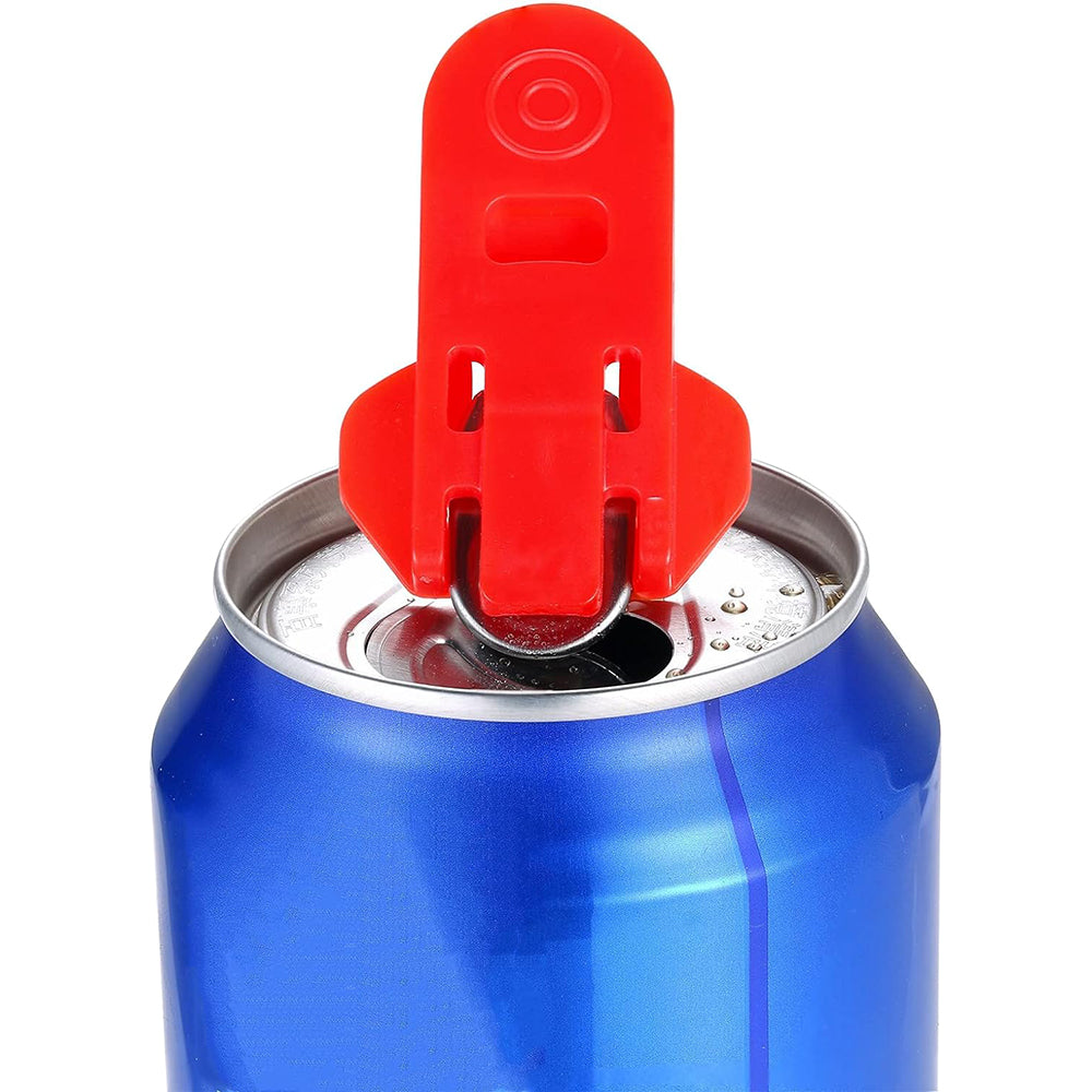 6pcs Dustproof And Insect Proof Simple Handheld Can Opener For Beer And Soda